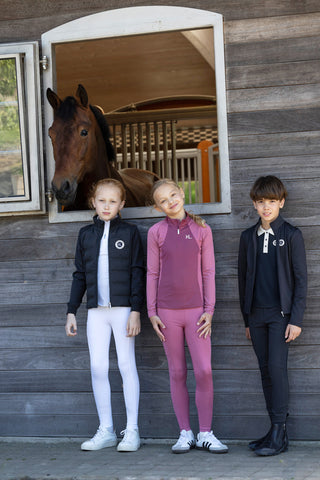 Ridtights KLLilo Full Grip Junior Heather Rose