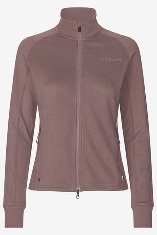 Fleecetröja KLally Brown Iron