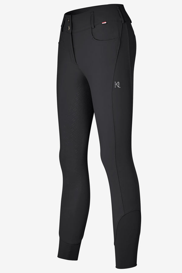 Ridbyxor KLKira H Full Grip Svart
