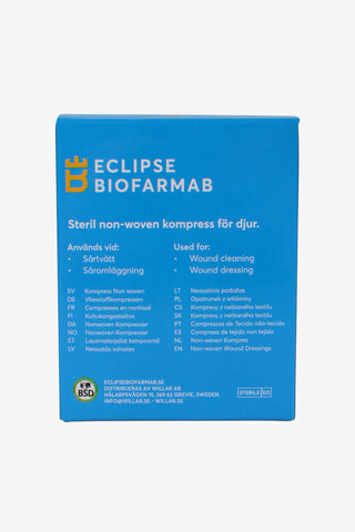 Kompress för häst 5X5cm 5-pack