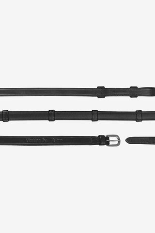 Lädertyglar Stoppar 5/8" Working Collection Svart