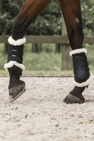 Benskydd Comfort Svart