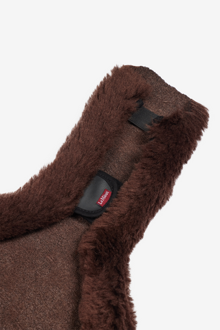 Fårskinn Till Magplatta Brun