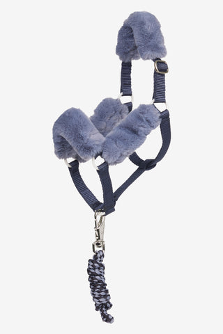 Headcollar + Leadrope Hobby Horse Navy