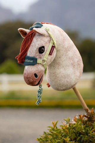 Licol + Longe Vogue Cheval bâton Macaron