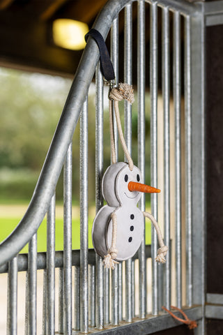 Hästleksak Snögubbe