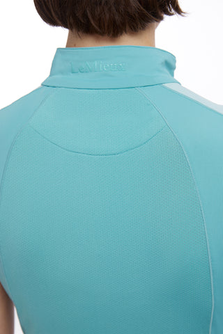 Maria Mesh T-Shirt Lagoon