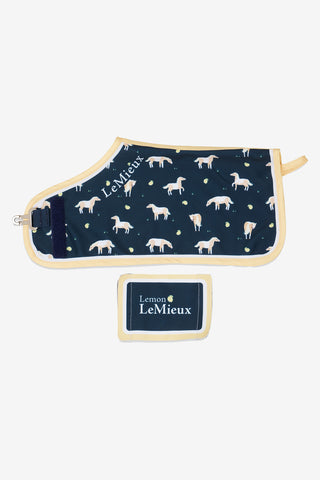 Fleecetäcke Leksakshäst Lemon