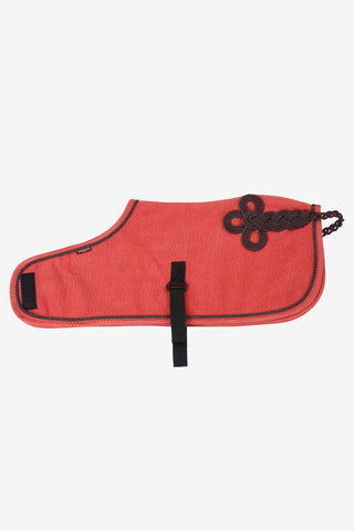 Fleecetäcke Leksakshäst Cranberry