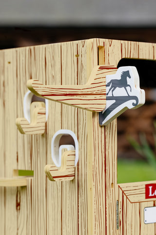 Set Leksakshäst Stall