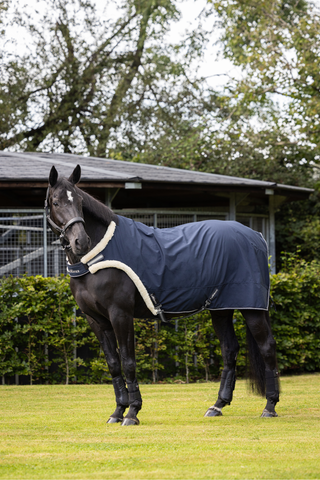 Skrittmaskinstäcke Navy