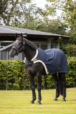 Skrittmaskinstäcke Navy