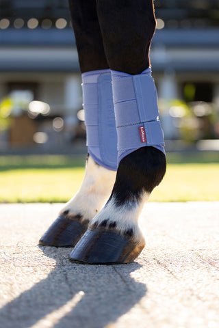 Mesh Brushing Boots Arika Powder Blue