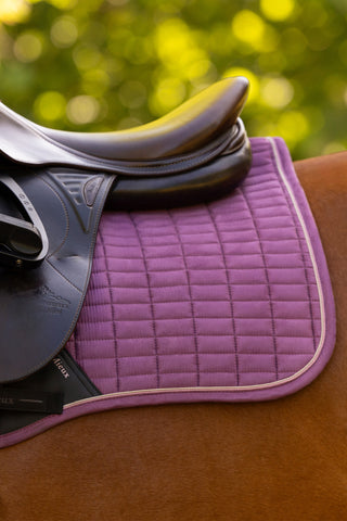 Springzadeldek Suède Mallow