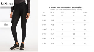 Demi Breggings Full Grip Svart