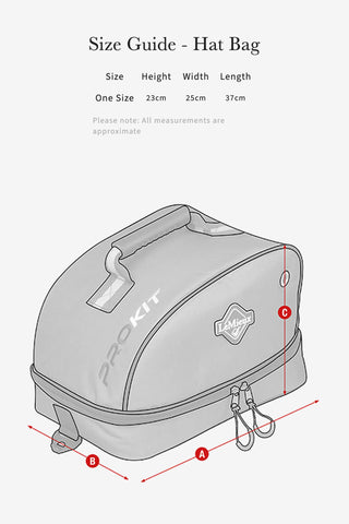 Elite Pro Hjälmväska Svart