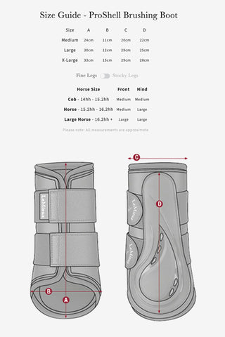 Proshell Brushing Damasker Svart