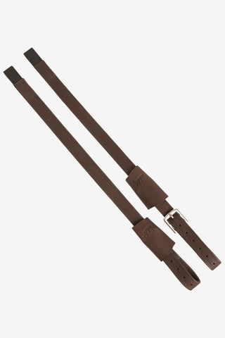 Étrivières Mono Slim 25mm Marron Foncé