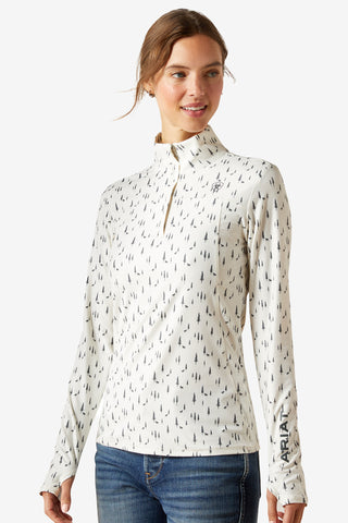 Träningströja Lowell 3,0 1/4 Zip Forest Horses