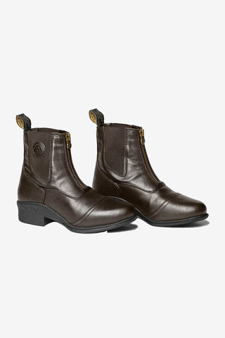 Ridskor Aurora Dragkedja Brun