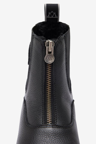 Paddock Boots Ragazza Junior Zipper Black