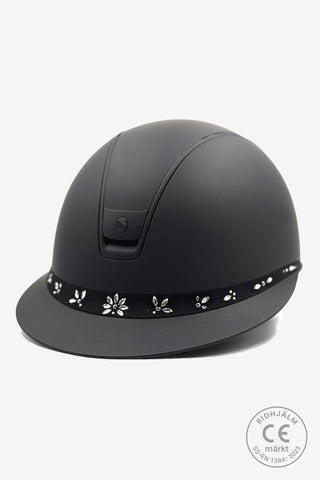 2.0 Shadowmatt Miss Shield Frontal Band Pearl Drop Matt Svart