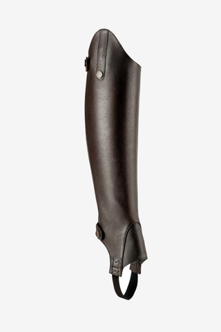 Shortchaps Läder Brun