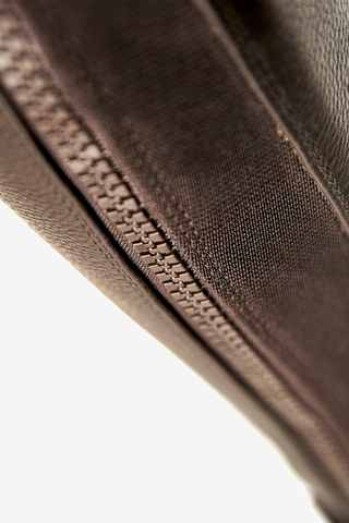 Shortchaps Läder Brun