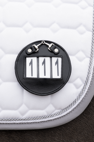 Nummerlapp Ricki Svart/ Silver