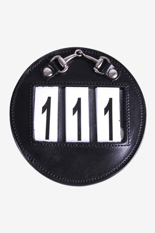 Nummerlapp Ricki Svart/ Silver