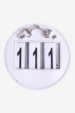 Nummerlapp Ricki Vit/Silver