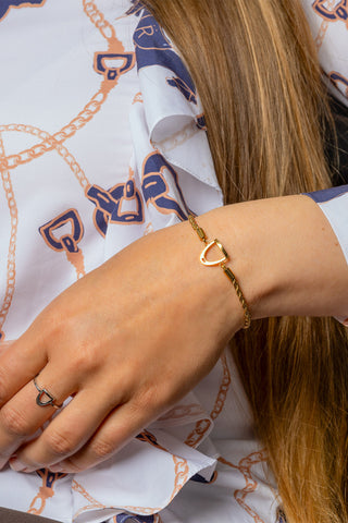 Armband Stigbygel Guld