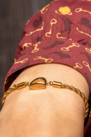 Armband Stigbygel Guld