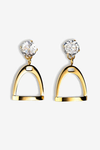 Örhängen Stigbyglar Guld