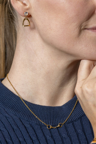 Örhängen Stigbyglar Guld