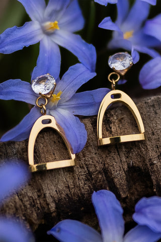 Örhängen Stigbyglar Guld