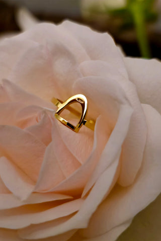 Ring Stirrup Gold