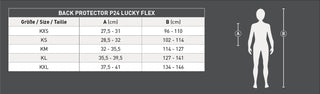 SWING p24 Lucky Flex Ryggskydd Barn Night Blue