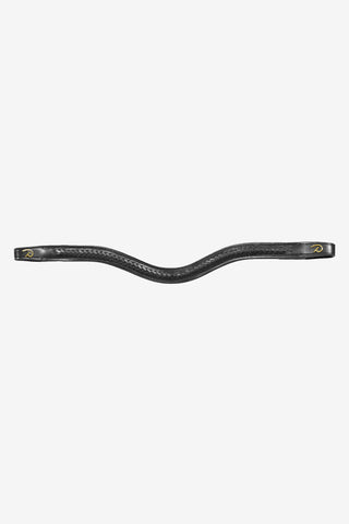 Pannband Flätat V-Form Dyon Collection Svart