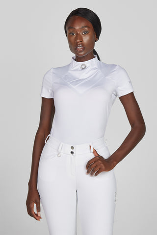 Tävlingstopp Kortärmad Selection Vit