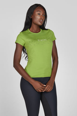 T-shirt Bomull Selection Leaf Green