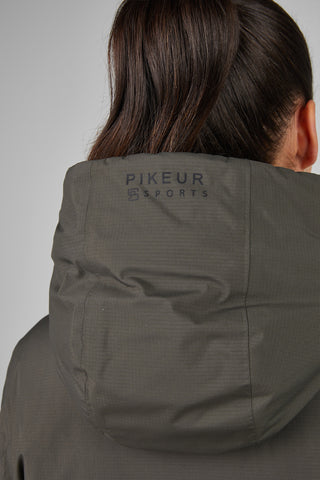 Fodrad Regnkappa Deep Khaki