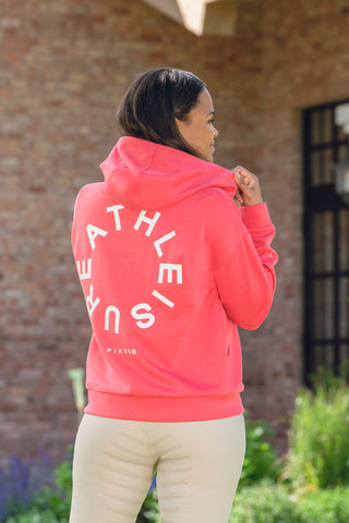 Hættetrøje Jakke 1286 Athleisure Raspberry Pink