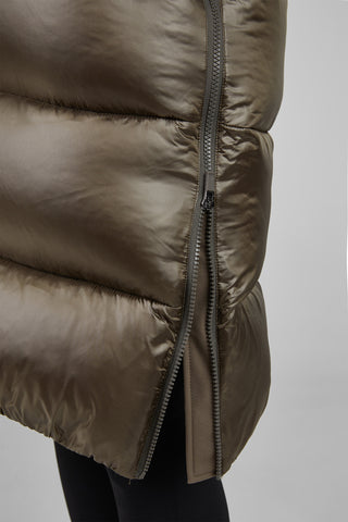 Quilted Ridkappa Selection Slate Brown