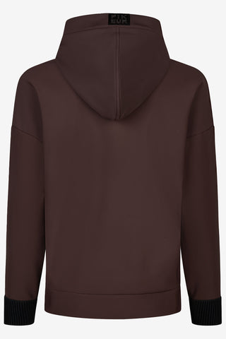Hoodtröja Plushluxe Chocolate Brun