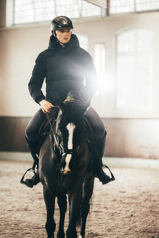 Quiltad Jacka Herr Svart