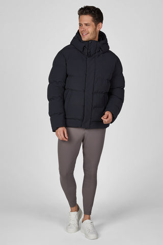 Quiltad Jacka Herr Svart