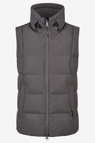 Fodrad Väst Quiltad Basalt Grey