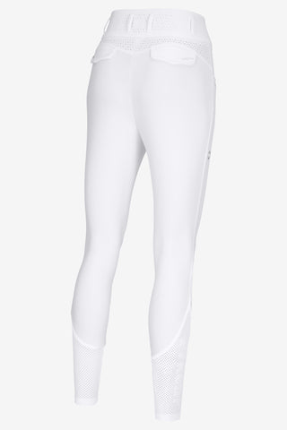 Pantalon d'équitation Elin Full Grip Blanc