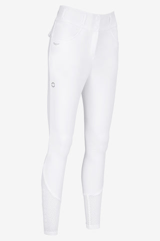 Pantalon d'équitation Elin Full Grip Blanc